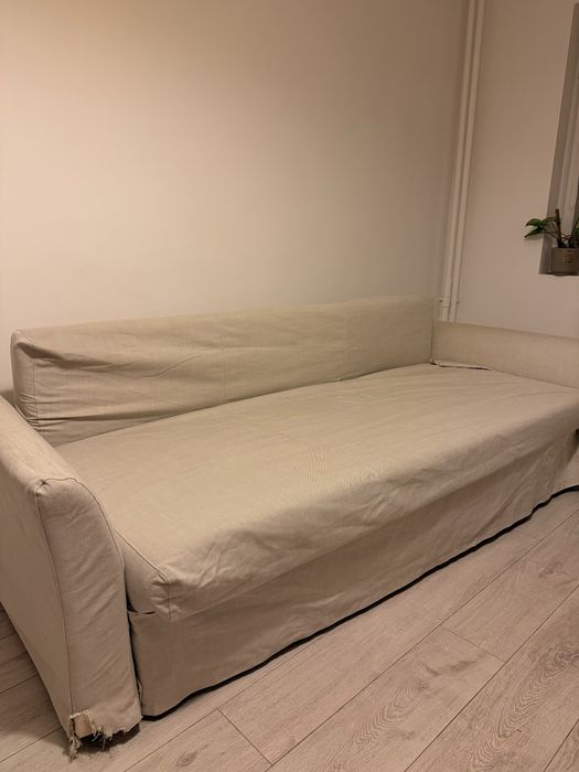 Canapea  3 locuri, extensibila Ikea