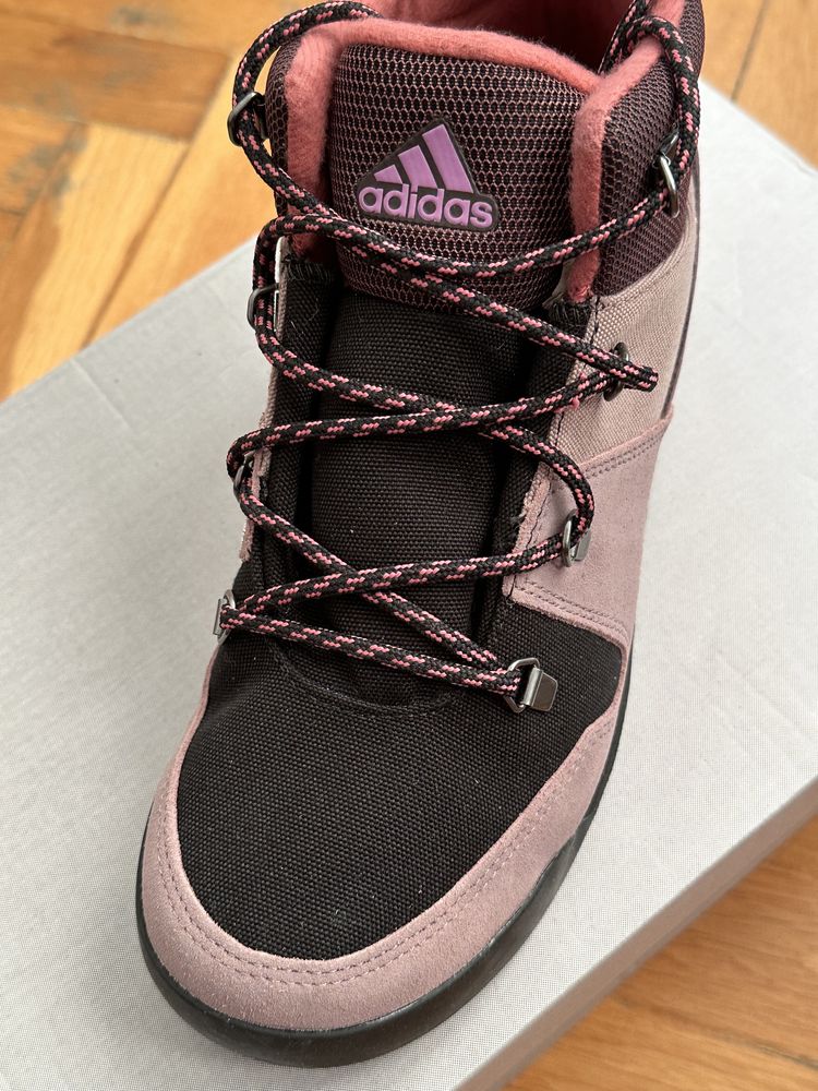 Adidas Ghete impermeabile de iarna din piele noi in cutie