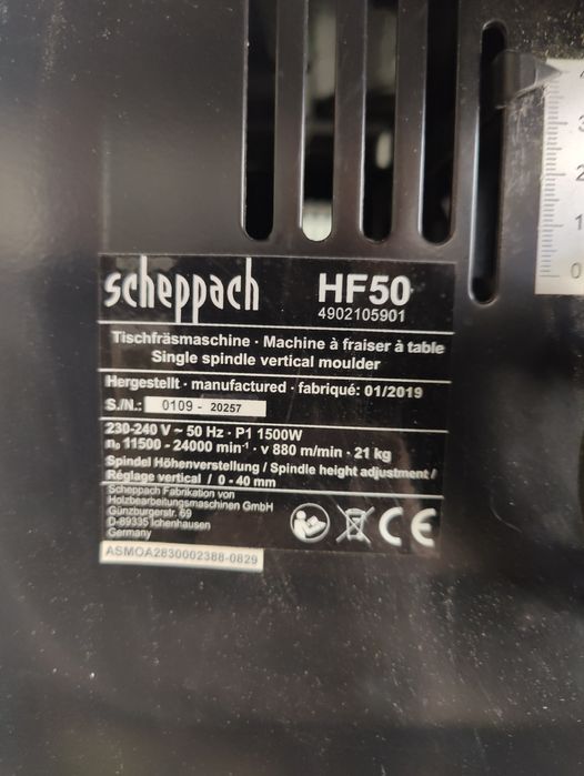 Masa de frezare HF50, motor 1500 W IMPECABILA