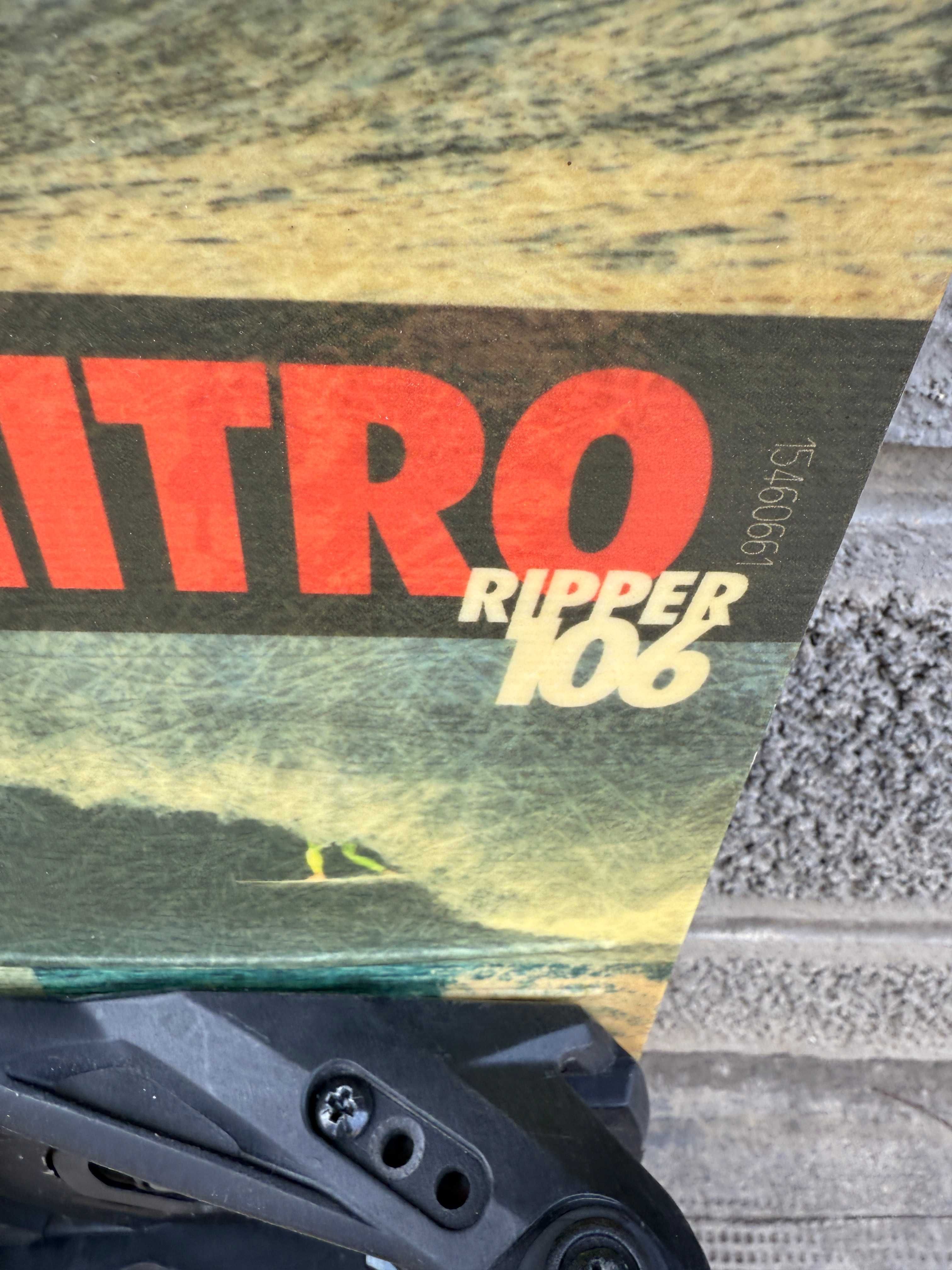 placa snowboard nitro ripper L106cm