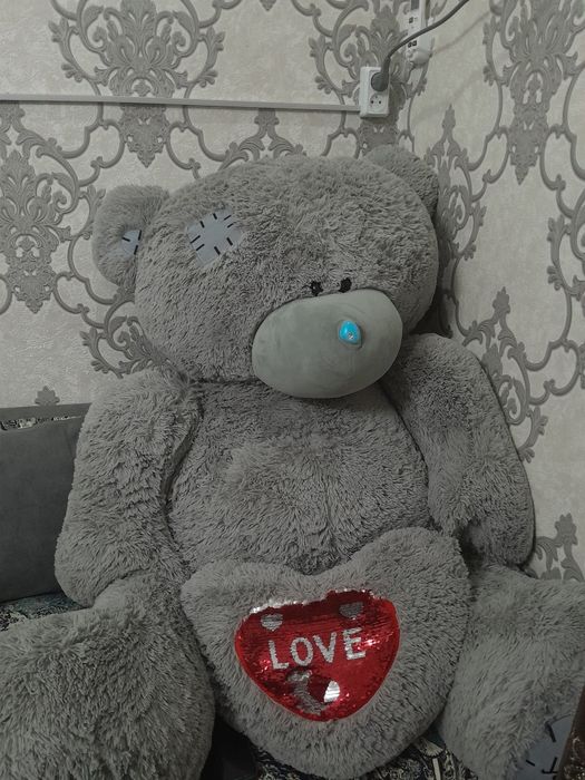 Мишка миягкой  большой