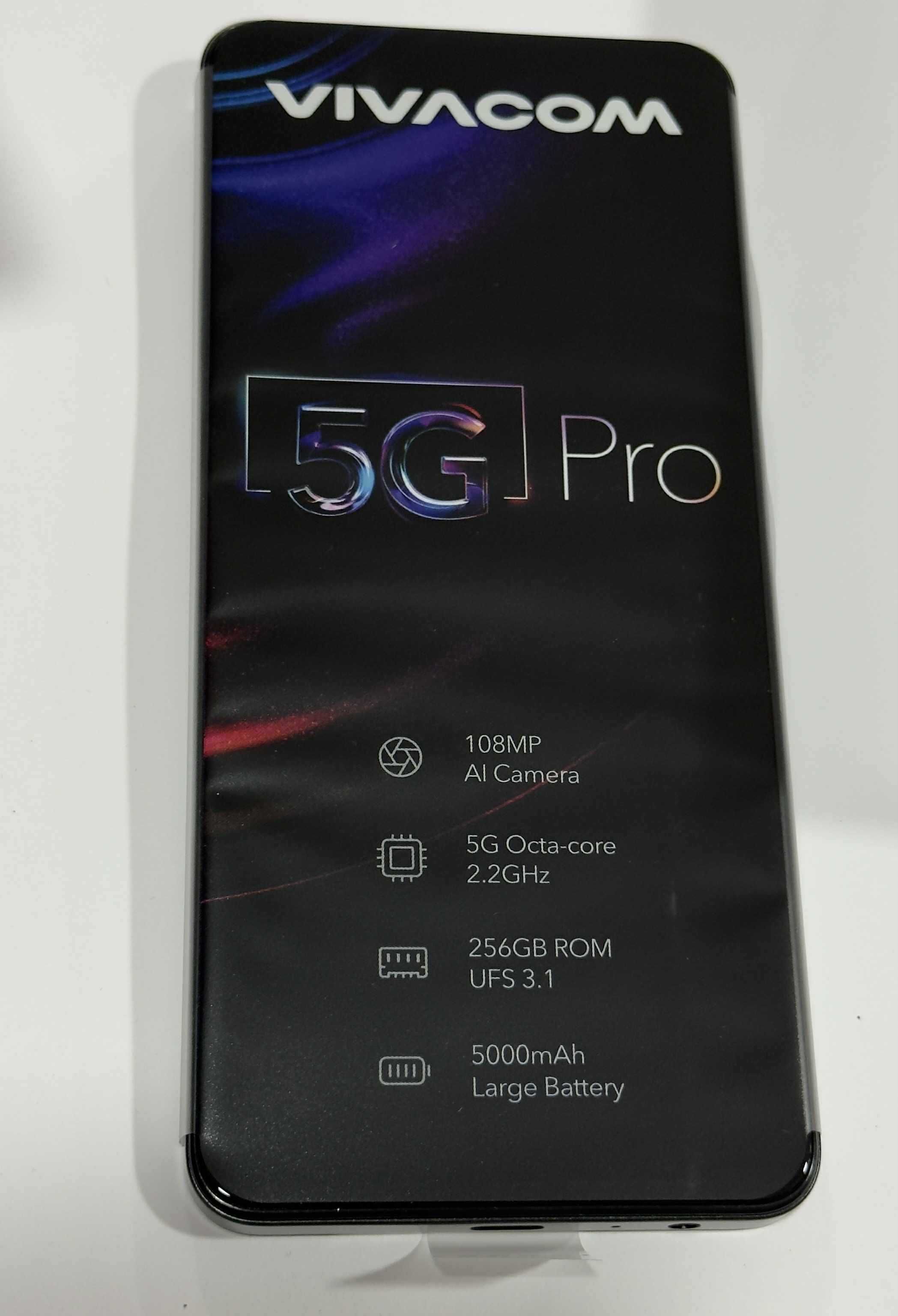 Телефон Vivacom  U25 pro 5G с гарнация