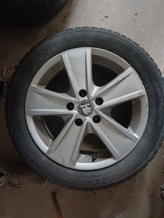 Jante aliaj Skoda pe 16