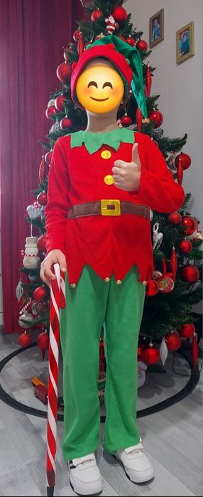 Costum spiridus 7-9 ani