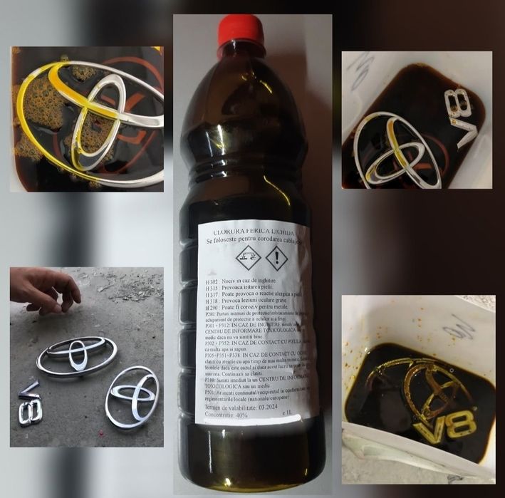 Clorura Ferica 1 Litru 3 Litri 5 Litri 10 Litri preturi la cantitate