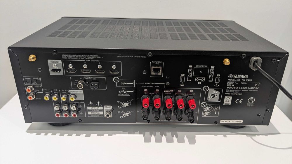 Ресивър Yamaha RX-V485 за домашно кино