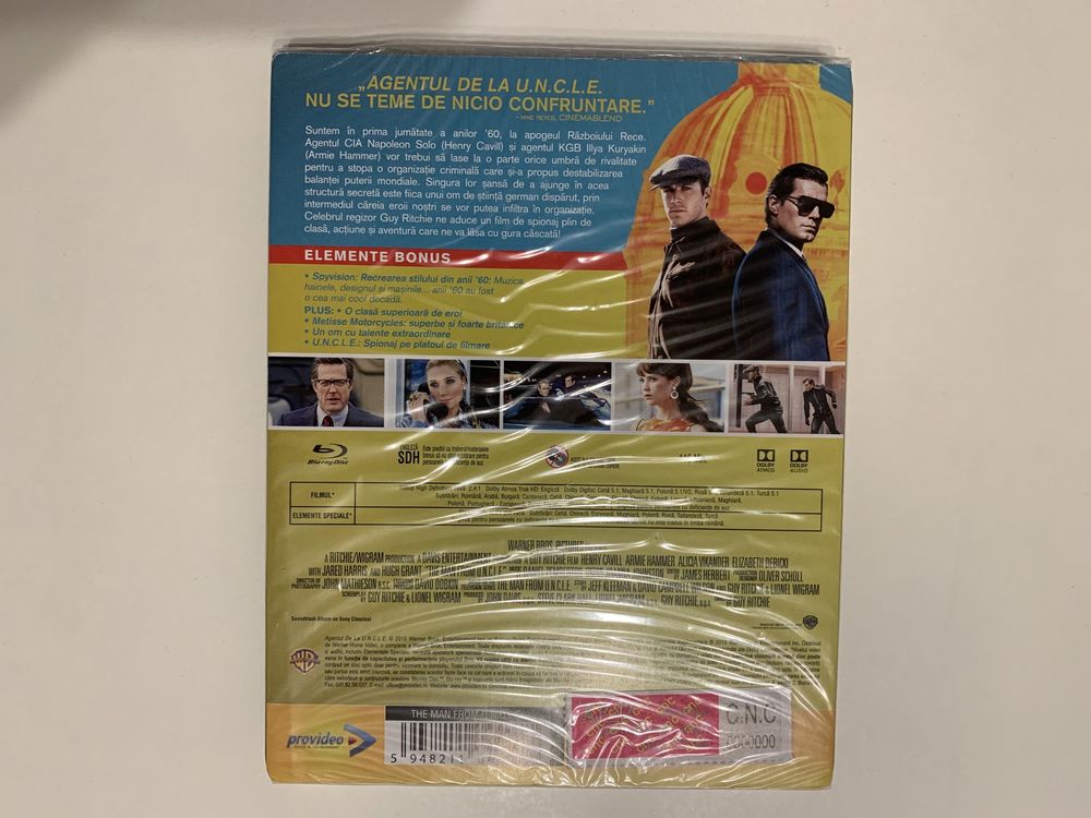 The Man From U.N.C.L.E Futurepack BluRay Sigilat