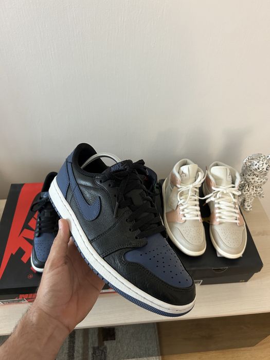 Jordan 1 mid high low Milan Pine green Mystic Navy