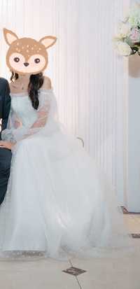 Лёгкое свадебное платье