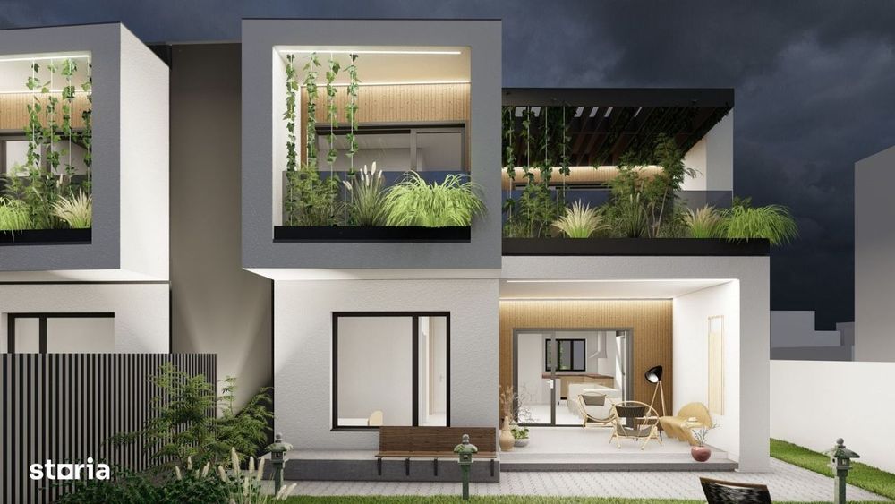 Apartament modern 3 camere cu gradina - Cartierul Primaverii - Sacalaz