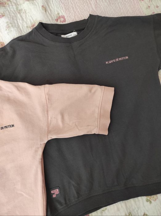 Памучни плътни спортни блузи Reserved 140- 146 см.