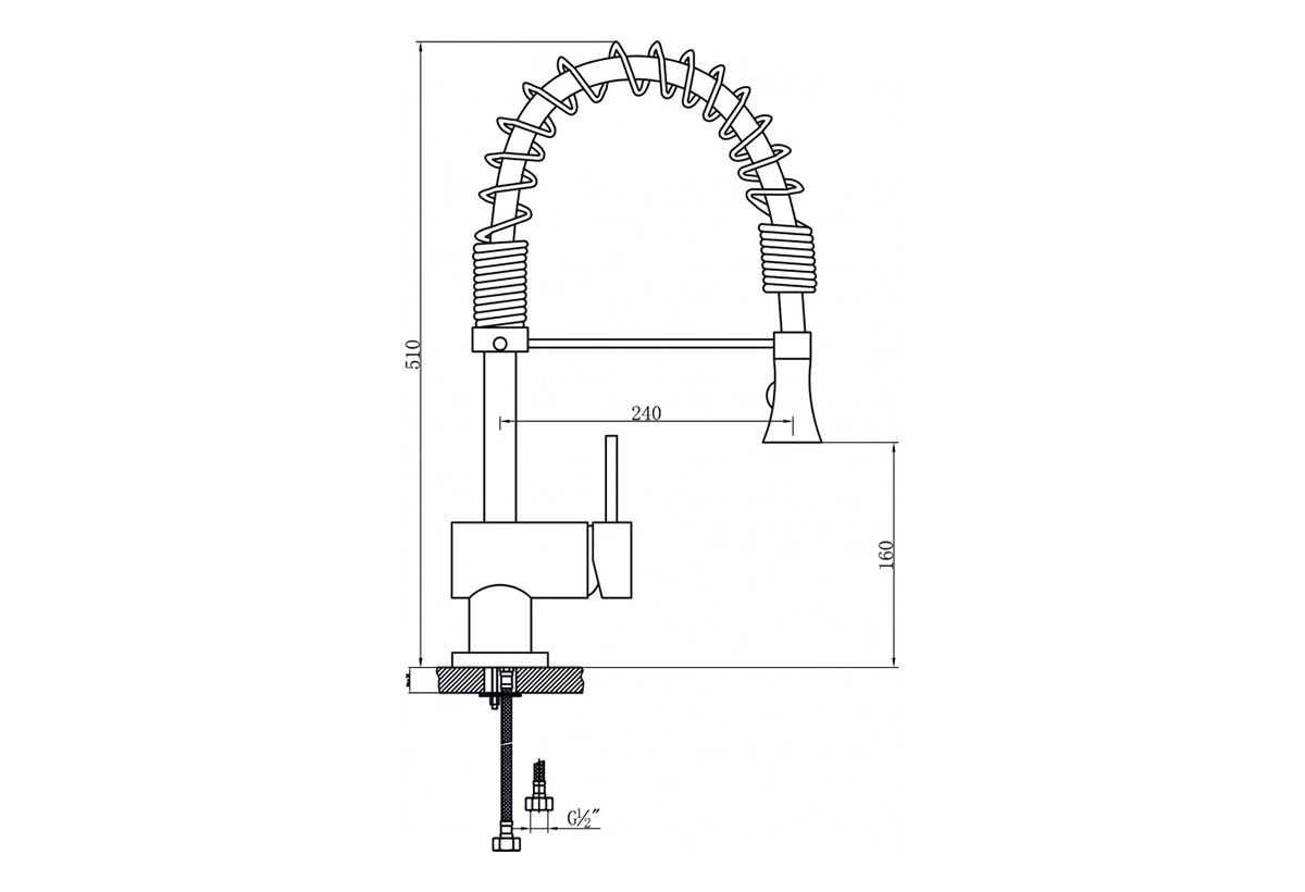 Смесител Inter Ceramic Венус ICL75/13C