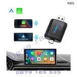 Безжичен CarPlay Android Auto адаптер USB-C USB-A карплей свързване
