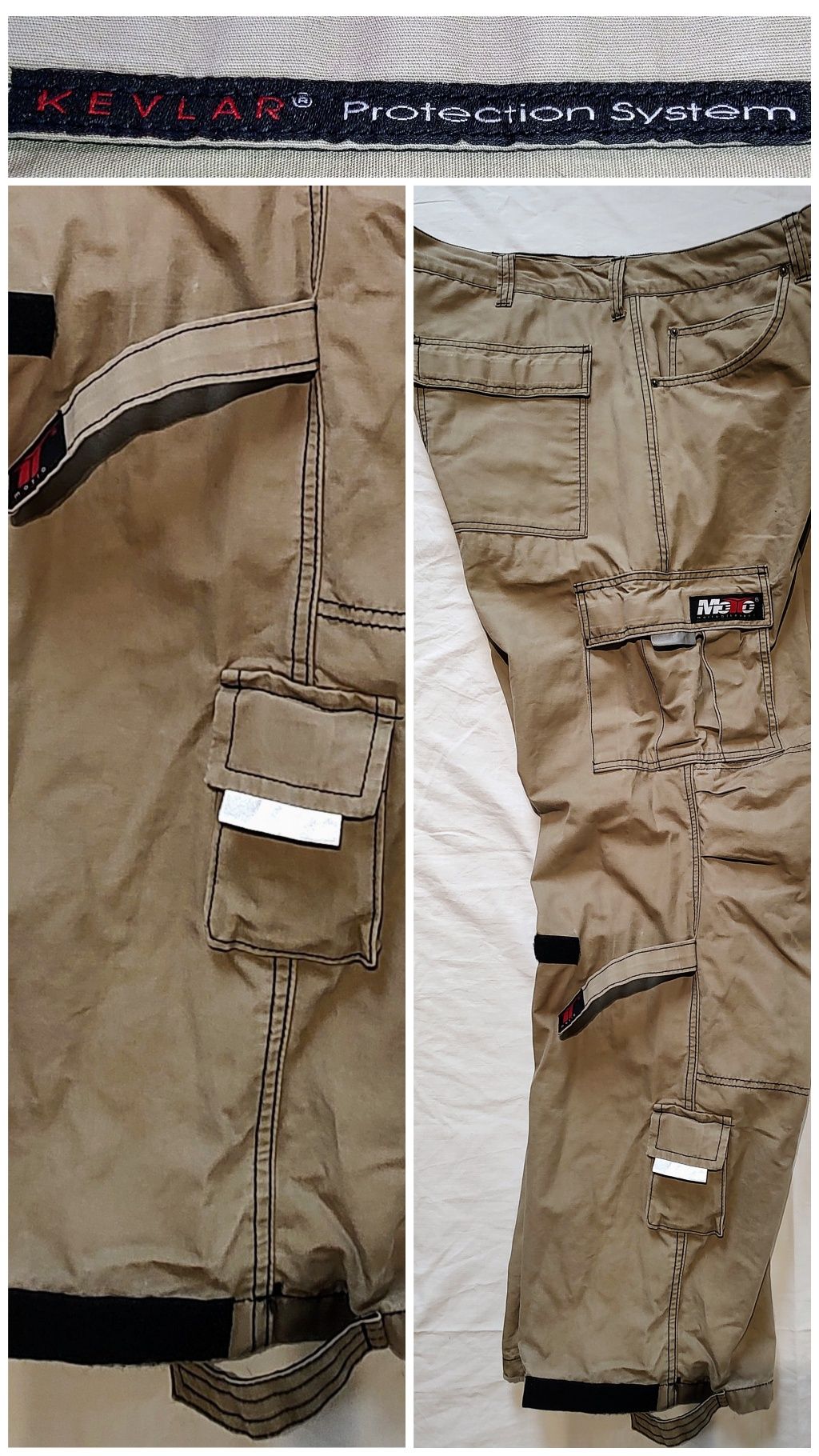 Pantaloni moto Cargo, Motto Bike Wear, XL