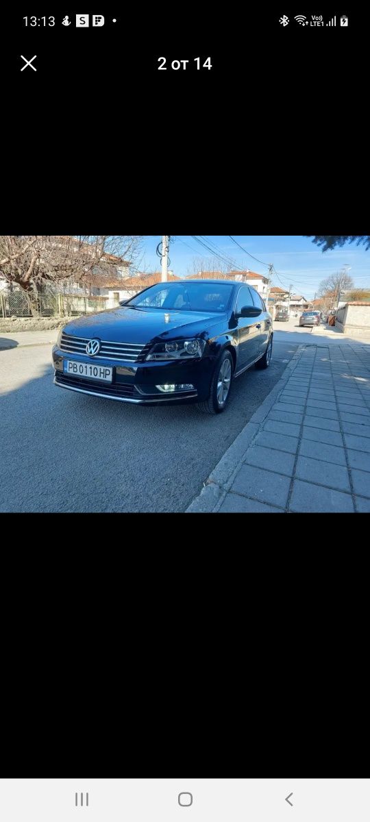 Passat B7 Higtline 2. 0 TDI 140 кс 2010 г
6 степенна кутия DSG