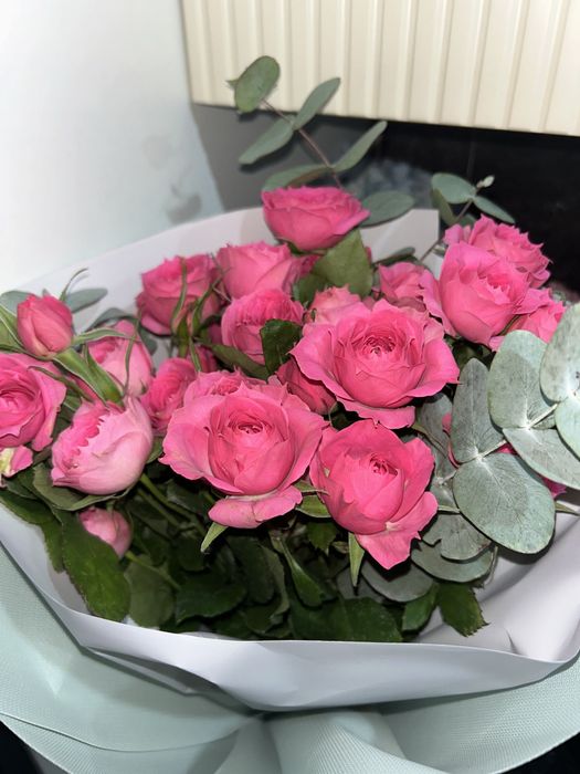 Свежие цветы.