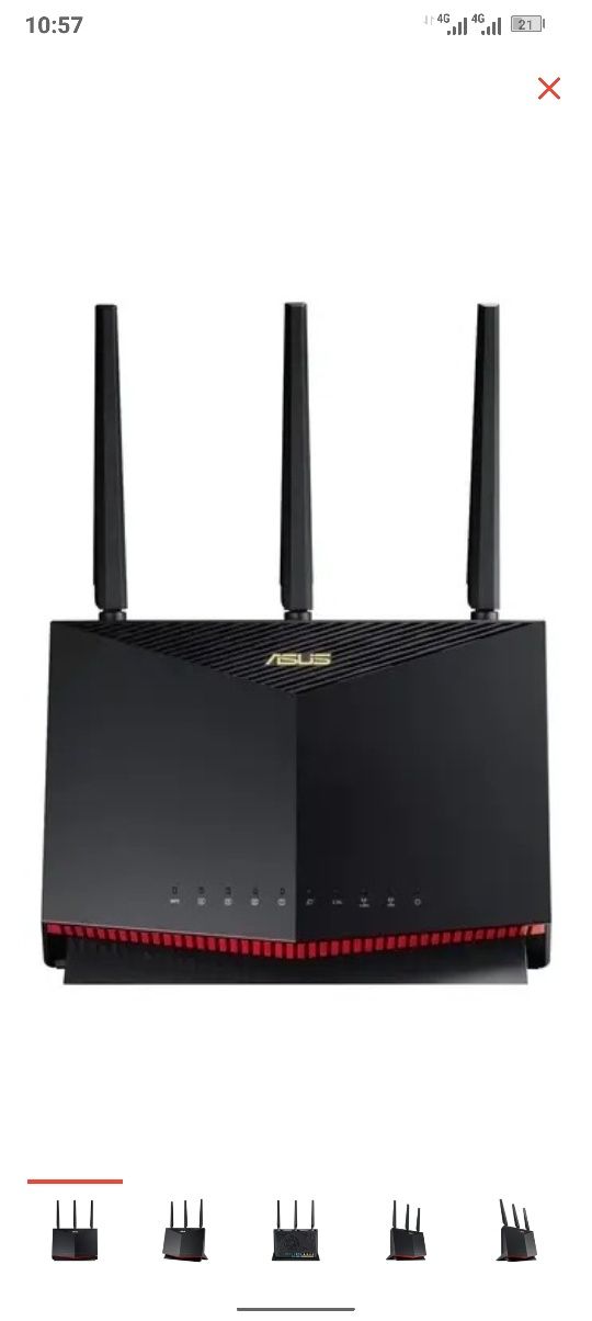 Wi-Fi роутер ASUS RT-AX86U Pro