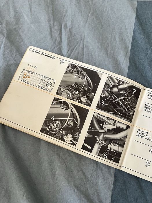 Оригинална книжка за Булгаррено / Bulgarrenault 10 1968 г.