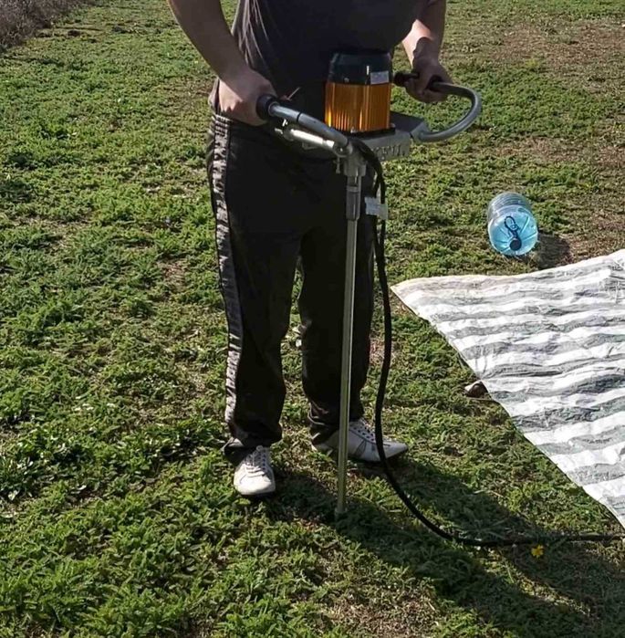 Сонда на батерии . Акумулаторна 3-скоростна ръчна бормашина