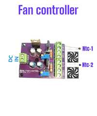 Controller ventilator Amplificator audio