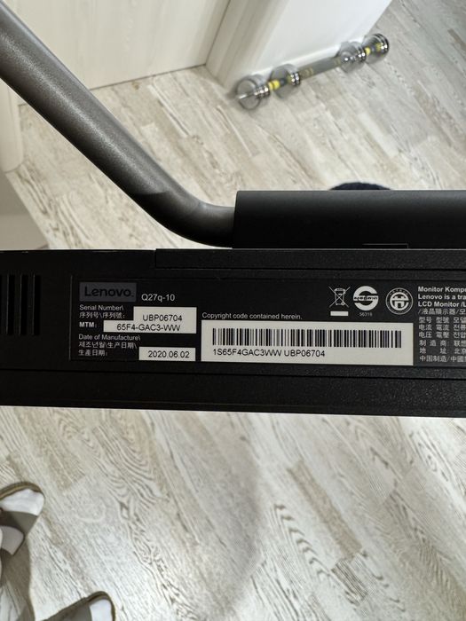 Lenovo Q27q-10 Monitor