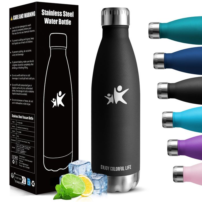 бутилка за вода от неръждаема стомана от марката HoneyHolly,