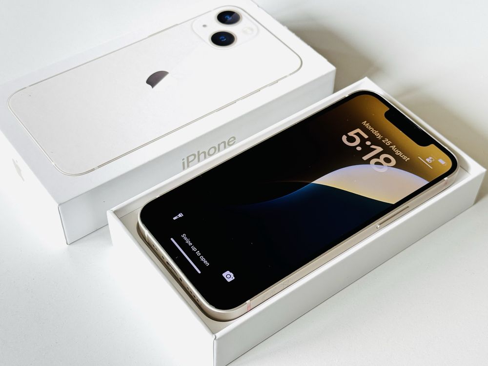 Iphone 13 Mini 128GB White Като нов! 98% Батерия! Гаранция