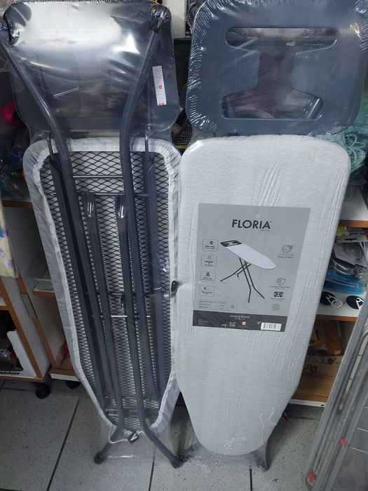 Masa călcat Floria cu blat din plasa metalica 90x30x81,5