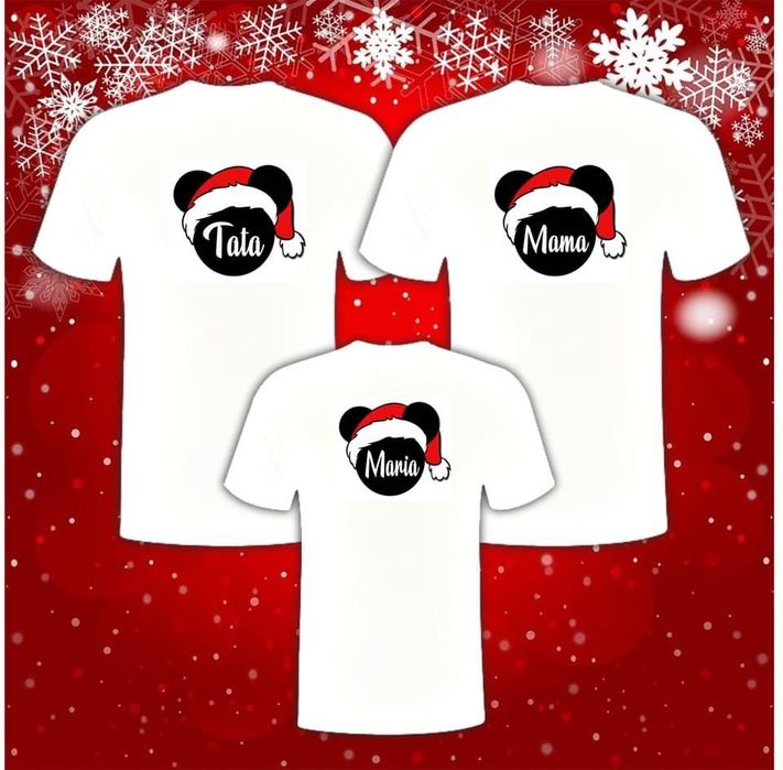 Cadou Crăciun Tricouri Personalizate
