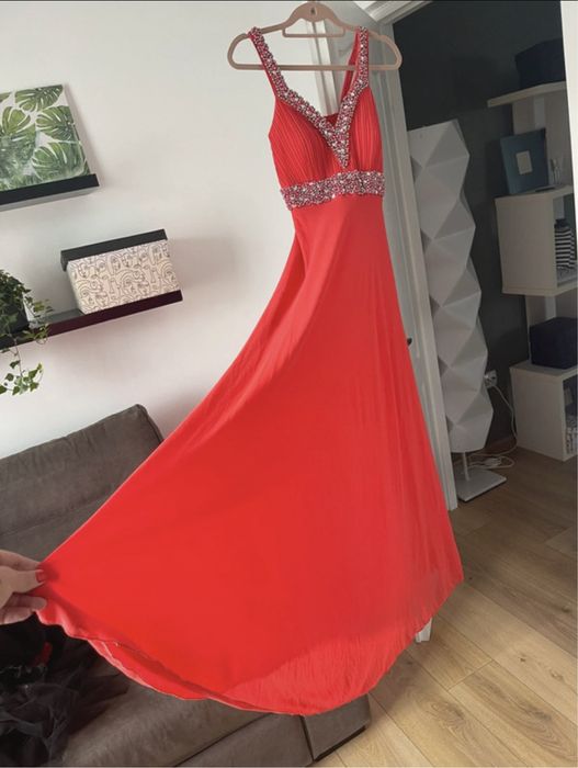Rochie ocazie orange