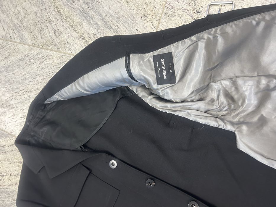 Palton scurt River Island