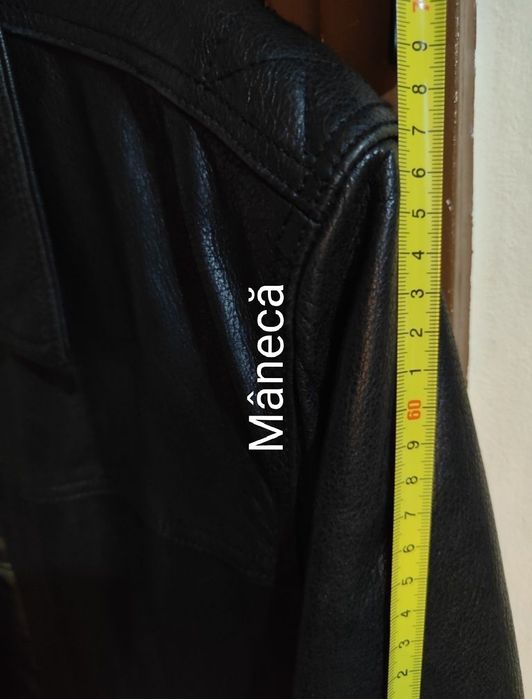 Geacă, haină piele Aviator, bărbați