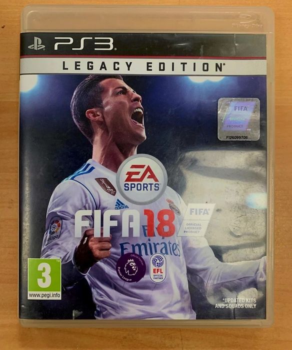FIFA 19 150/FIFA 18 legacy edition 100lei/FIFA 17 70lei  PS 3