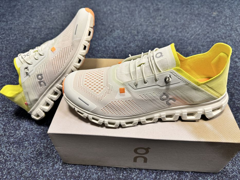 Pantofi sport pentru alergare ON Cloud 6 Coast, Masura 44.5, Albi