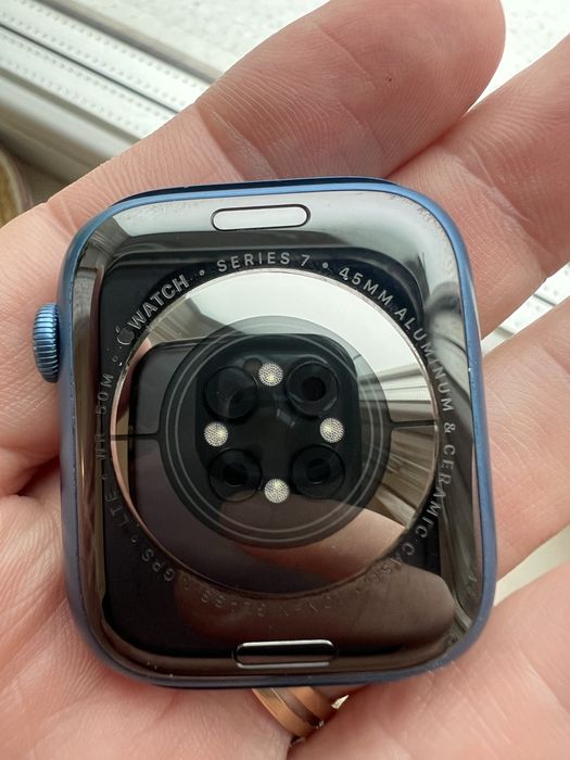 Apple watch 7 45mm gps si celular baterie 100%