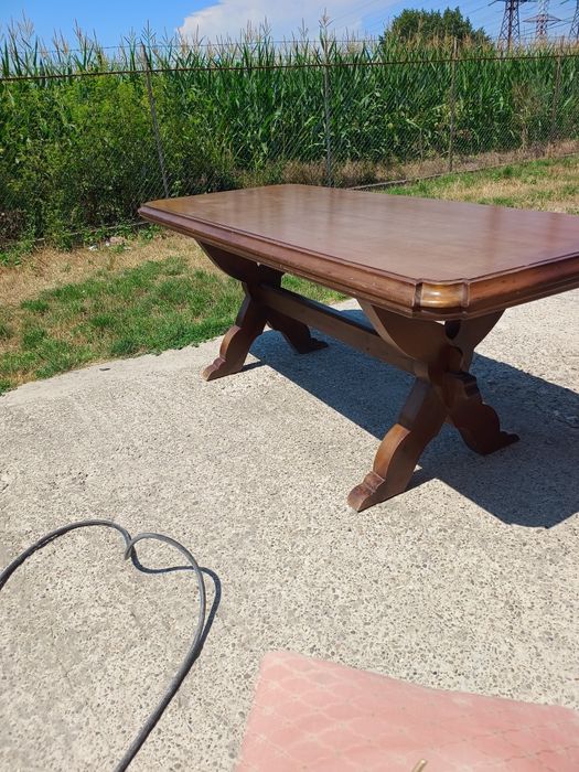 Vând masa lemn masiv import Italia