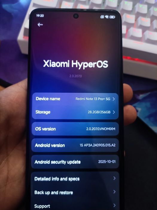 Redmi note 13 pro plus + 5G 256gb