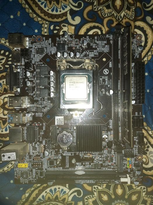 Мать + цп +озу комплект