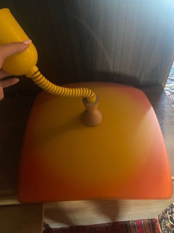 Жълто/оранжев Полилеи за дома