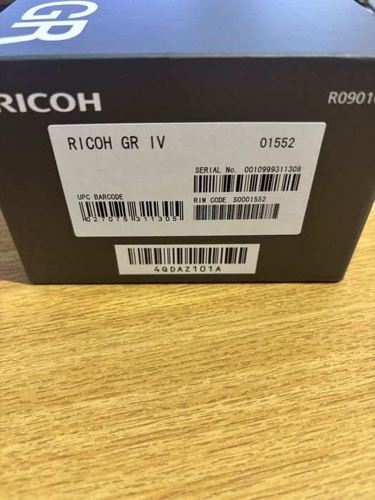 Vand aparat foto Ricoh Gr iv 25,7 mp