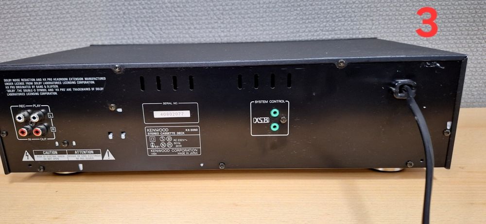 Deck Kenwood rx 3060