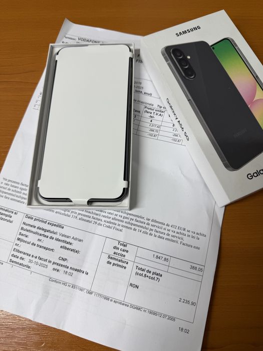 samsung A56 nou (128/8gb) factura ,garantue