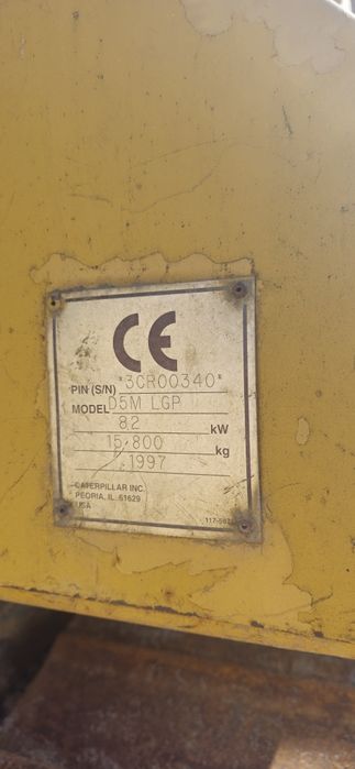 Buldozer Caterpillar Cat D5M lama 6 pozitii