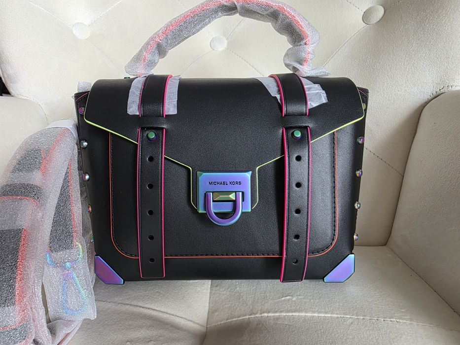 Geanta Michael Kors Manhattan Rainbow