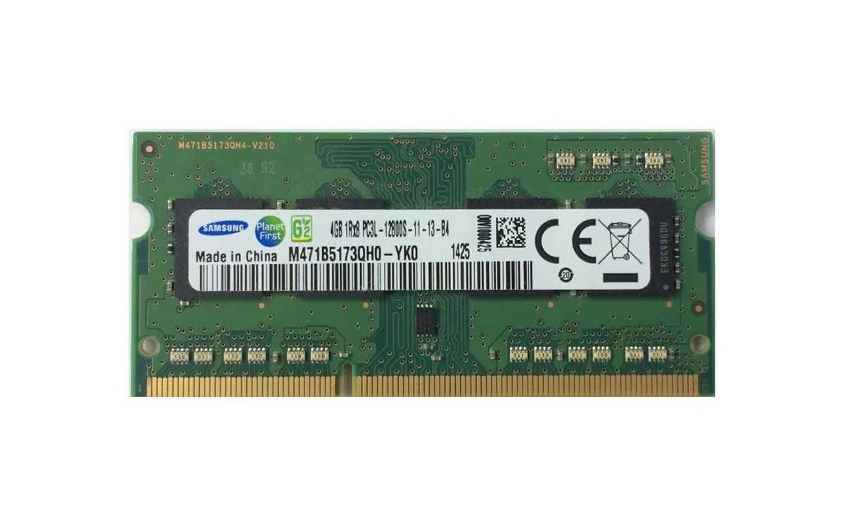 Samsung M471B5173QH0-YKO 4GB, PC3L DDR3, 1.35V 12800 Mb/с, 1600MHz,