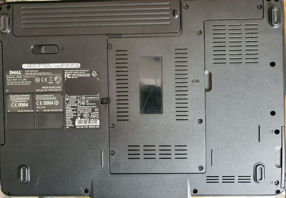 Laptop inspiron 1525