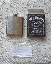 Метална джобна бутилка Jack Daniels