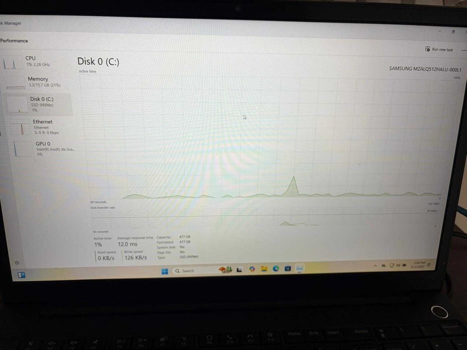 Laptop Lenovo ThinkPad E15, Intel i5-1135G7, 15.6 inch