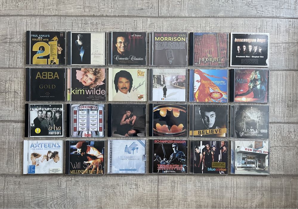 Cd-uri originale muzica diversa, anii 80-90