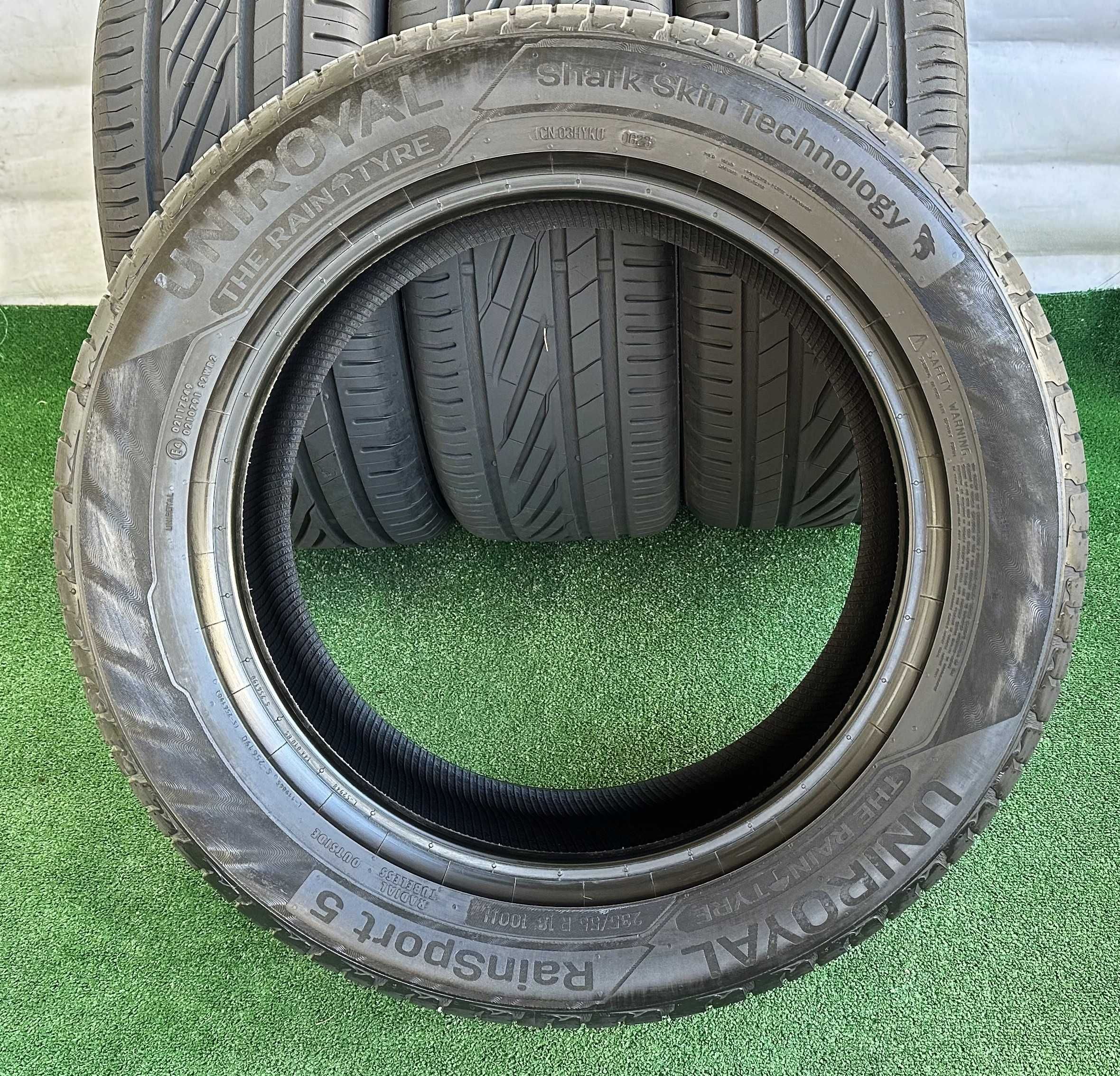 4бр 235/55r18 UNIROYAL REINSPORT 5 летни